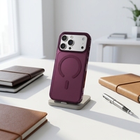 Coque transparente scintillante ciel étoilé magnétique pour Apple pour iPhone 18 Pro Livraison rapide