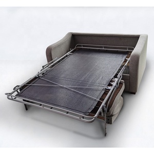 <span class=keywords><strong>Matelas</strong></span> en éponge haute densité rétractable pour articles ménagers modernes, cadre en métal, canapé-<span class=keywords><strong>lit</strong></span> intelligent en cuir véritable - Product Image 6