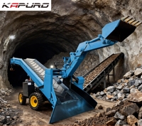 Cargadora de escombro para minería subterránea MWB-60 con accionamiento eléctrico, máquina de escoria, cargadora de roca eléctri