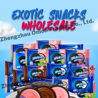 Prix d'usine Snacks exotiques Biscuits exotiques Sandwich CookKies Saveur mixte Oreo en vrac Carton complet Biscuits Oreo 3kg