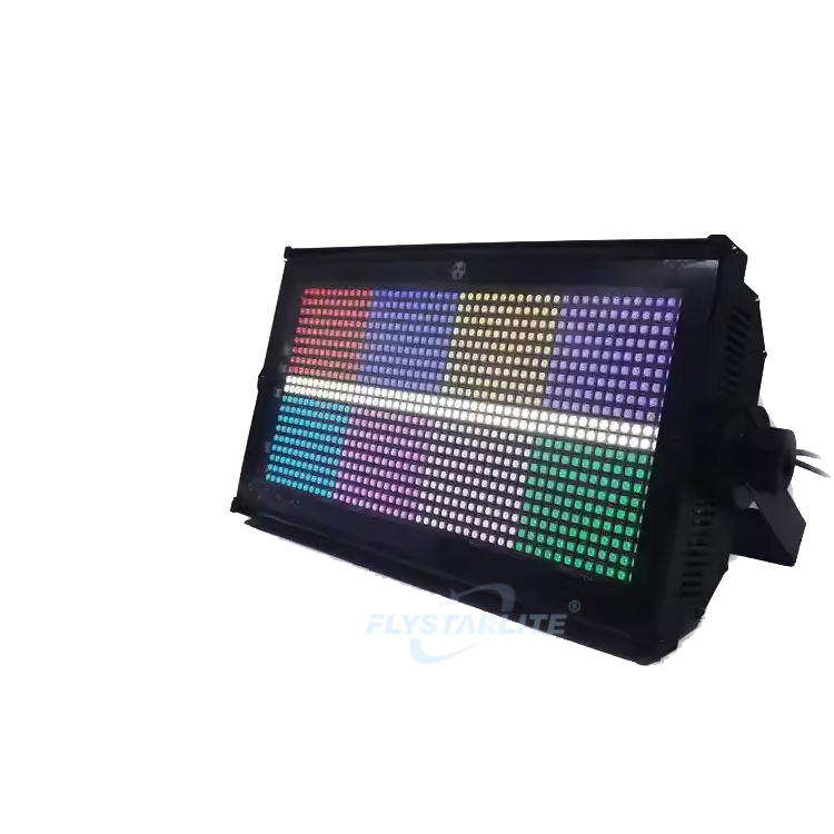 New Stage Strobe Light with 864pcs RGB Leds & 96x3w White