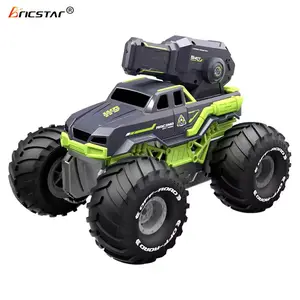 ब्रिकस्टार गुणवत्ता 2.4 रिमोट कंट्रोल वॉटर शूट टैंक खिलौना ऑटो वॉटर एब्जॉर्शन बच्चों के खिलौने आरसी कार उभयचर वाहन बिक्री के लिए