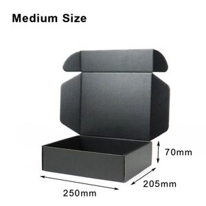 Boîtes de carton biodégradables personnalisées pour savon, rouge à lèvres liquide, avec doublure en éponge gaufrée, emballage de luxe noir pour envoi postal - Product Image 4