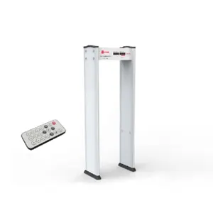 Wholesale price 18 zones door frame metal detector scanner walk through metal detector for hotel & bank