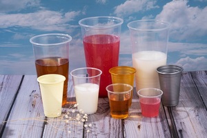 Gobelets en plastique PP jetables transparents de 8 oz et 42 oz avec couvercle à disque anti-déversement, compatibles micro-ondes, diamètre 11,5 cm, pour boissons à emporter - Product Image 2