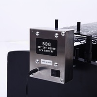 Nouveau Barbecue Portable au Charbon de Bois 2026 avec Grille Rotative Pliable pour Jardin, Terrasse, Camping, Pique-nique