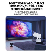 Topleo android 11 projecteur haut-parleur karaoké smart hy300 pro plus ktv hd 4k home cinéma portable proyector portatil projecteur