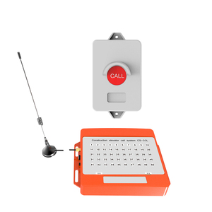 BYHUBYENG Bouton d'appel sans fil pour ascenseur, <span class=keywords><strong>Syst</strong></span>ème d'appel vidéo démonstratif, Entièrement étanche, Anti-sabotage, FM, pour plus de 50 étages - Product Image 1