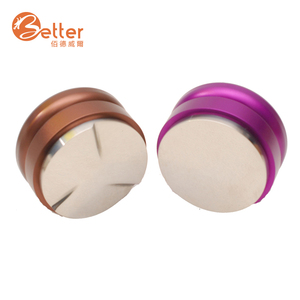 Distribuidor de café herramienta 58mm tres ángulo pistas Macaron prensa café - Product Image 4