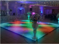 Piste De Danse Miroir De Mariage Scène Lumineuse Carreaux De Sol De Danse Mariage Extérieur 3d Magnétique Led Piste De Danse Pista De Baile