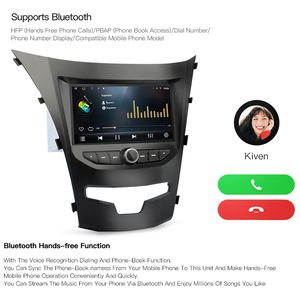 Android 11 7 "autoradio per <span class=keywords><strong>Ssangyong</strong></span> <span class=keywords><strong>Korando</strong></span> 2014-2015 GPS di navigazione Video Stereo Multimedia Carplay DSP DVD - Product Image 3
