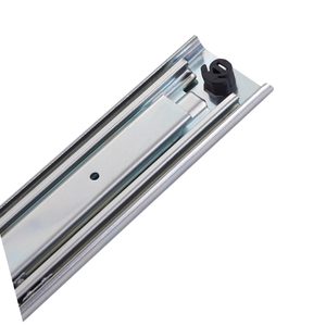 150kgs taux de <span class=keywords><strong>charge</strong></span> large roulement à billes Triple extension tout le matériel de meubles en métal rails coulissants robustes - Product Image 6