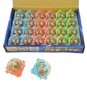 Toupie lumineuse pour enfants, cadeau pas cher, classique, en plastique, à inertie, rotative, colorée, avec lumière LED - Product Image 2