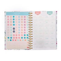 Carnet de notes, agenda, planificateur, journal personnalisé avec impression sur mesure, reliure spirale, couverture rigide, cadeau, catalogue 2027