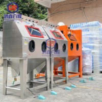 Machines de sablage en acier inoxydable, machine de sablage CNC pour jantes de roues