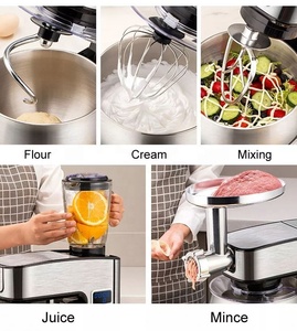 366047 1000W <span class=keywords><strong>Cuisine</strong></span> domestique 5 en 1 Batteur sur socle 1000w <span class=keywords><strong>Robot</strong></span> de <span class=keywords><strong>cuisine</strong></span> Mélangeur sur socle multifonction - Product Image 4