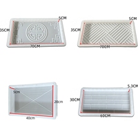 Moule en béton pour nœuds chinois DIY, dernière nouveauté, best-seller, pour pierres de paysage extérieures et pavés en béton