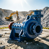 Pompe centrifuge robuste de 100 x 125 mm pour boues moyennes, idéale pour l'extraction de phosphate et de potasse