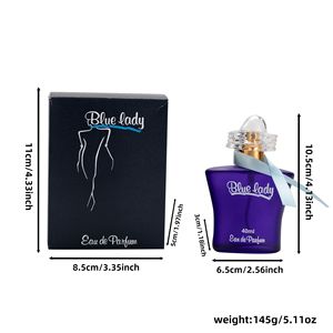 <span class=keywords><strong>Profumo</strong></span> Spray Blu da 40ML per Donna, Fragranza per Uso Quotidiano, Duraturo, Comodo per Ufficio e Tempo Libero - Product Image 4