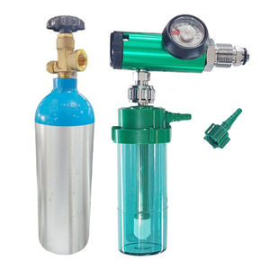 Kit d'oxygène médical WQ 2L avec régulateur et tuyau pour utilisation portable - Product Image 2
