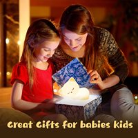 Lampe de nuit LED en forme de chat à commande tactile pour bébé, lumières mignonnes USB rechargeables et télécommandées pour la chambre des enfants