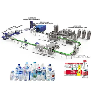 Volle automatische fabrik liefern preis industrielle mini mineral wasser anlage maschinen/mineral wasser abfüllanlage