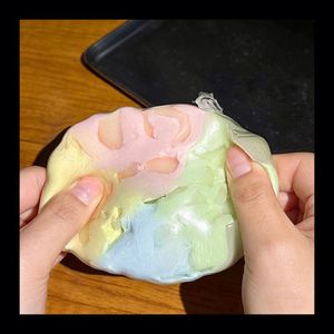Cute Moldable <b>SLIME</b> Jelly Stress Sphere Smooth Shaping Sensory Toy Portable Compact Carry Daily Relaxation Workplace Attention - Product Image 3