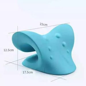 Bantal pijat bahu penghilang nyeri tulang belakang, bantal pijat bahu merenggang leher relaksasi otot gravitasi tersebut - Product Image 4