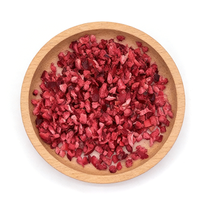 Vente en gros d'usine : Snack alimentaire sain séché, canneberges en dés lyophilisées - Product Image 1