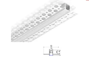 Perfil Aluminio Empotrar IntegradoPladur2メトロティラLED