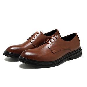 High Quality <b>Men's</b> Casual Genuine Leather <b>Dress</b> & Oxford Shoes Soft Comfortable Business Office Style Formal Shoes for <b>Men</b> - Product Image 1