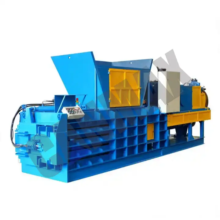 In Stock Good Quality Waste Paper Machine Bailing Press Alfalfa For Sale Horizontal Baler