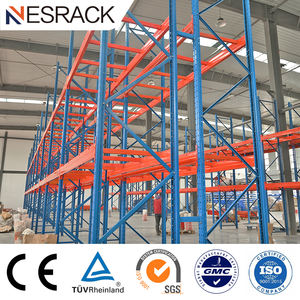 Système d'étagères industrielles en acier multi-niveaux sans boulons, robuste, pour le stockage de palettes, protection contre la corrosion, étagères empilables - Product Image 4