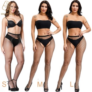 UYW-<span class=keywords><strong>medias</strong></span> <span class=keywords><strong>de</strong></span> malla transparente <span class=keywords><strong>para</strong></span> mujer, <span class=keywords><strong>medias</strong></span> <span class=keywords><strong>de</strong></span> diseño <span class=keywords><strong>de</strong></span> doble cara con entrepierna abierta, <span class=keywords><strong>de</strong></span> cintura alta, sexys - Product Image 1