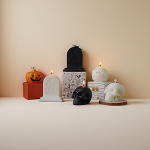 Bougie de Noël de luxe cadeaux ensemble de bougies d'halloween décorations d'automne d'Halloween bougies d'encens - Product Image 1