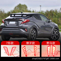 Feux arrière LED professionnels pour pare-chocs Toyota CH-R Chr 2017-2020, feux de freinage à LED réflecteurs