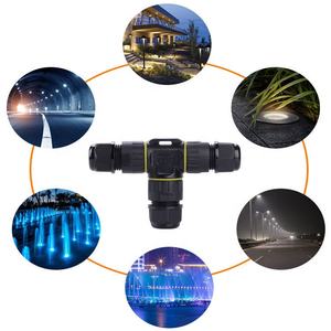 M20T IP68 T-Form wasserdichter Anschluss <span class=keywords><strong>3</strong></span>-Pin-Kabel Endstück Block Knotenbox Außenbeleuchtung elektrische Anschlussbox - Product Image 2