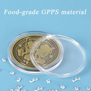 แคปซูลใส่เหรียญอะคริลิคใสทรงกลม SUNSHING ขนาด 24 มม. 30 มม. 39 มม. 46 มม. กล่องใส่เหรียญสะสมพลาสติกแบบกำหนดเองได้ - Product Image 3