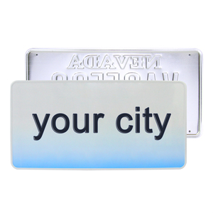 Placa de vehículo personalizada, lámina de sello caliente, placa de matrícula de ee.uu., número de registro de <span class=keywords><strong>coche</strong></span> - Product Image 4
