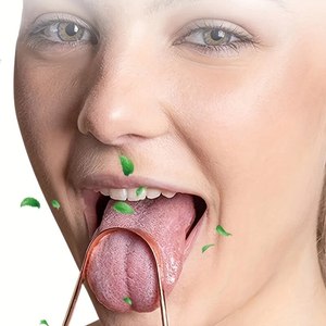 Wholesale U-shaped Tongue <b>Scraper</b> Coating CleaningScraper Remove Breath Bring Fresh for Oral Suitable Men and Women - Product Image 3