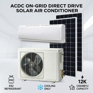 Climatiseur solaire mural portable OEM personnalisé en gros, à entraînement direct AC PV, refroidissement efficace 12000 BTU, DC Direct - Product Image 1