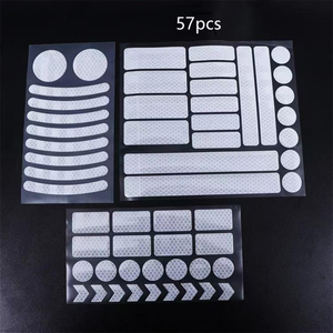 Kit <span class=keywords><strong>de</strong></span> Pegatinas Reflectantes <span class=keywords><strong>de</strong></span> Alta Visibilidad <span class=keywords><strong>para</strong></span> Bicicleta, Motocicleta, Casco, Advertencia <span class=keywords><strong>de</strong></span> Seguridad Nocturna, Calcomanías <span class=keywords><strong>de</strong></span> Vinilo Impermeables, <span class=keywords><strong>Cinta</strong></span> Adhesiva DIY - Product Image 6