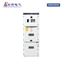 AN GAO 12kV KYN28A Yüksek Gerilim Şalt Sistemi Metal Kaplı Zırhlı Elektrik Panosu Vakumlu Kesici Güç Dağıtım IP4X Şebeke