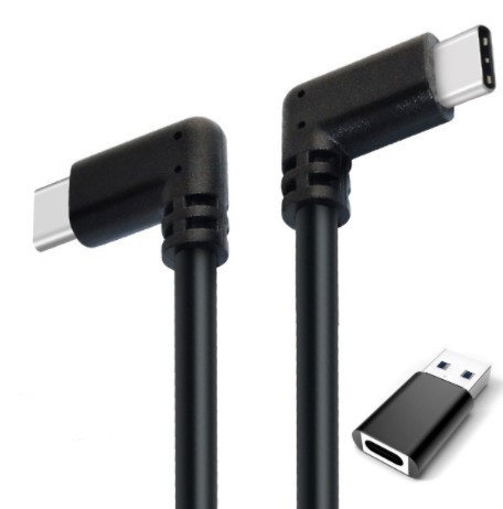 Chine Wholesale Usb Cable Pvc Usb Type c 90 Degree hd Vr Cable 5Gbps Data Transfer Pc Game Cable for Quest Link