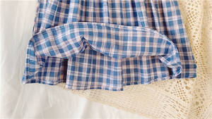 Vestidos Africanos para Niñas al por Mayor, Vestidos de Fiesta para Niños con Estampado a Cuadros - Product Image 5