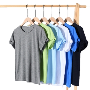crew neck print cotton t-shirt Manufacturer oversized high quality <b>tshirt</b> graphic comfortable t shirt - Product Image 2