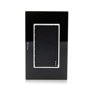 สวิตช์ไฟแบบอเมริกัน สีดำ อะคริลิคเงา มาตรฐานอเมริกาใต้ 1 ชุด 1 สวิตช์ไฟติดผนังสำหรับโคมไฟถนน - Product Image 4