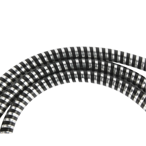 Manguera de ducha de PVC negro al por mayor, accesorios de baño, manguera de ducha flexible de mano reforzada antitorsión - Product Image 4