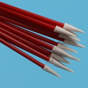750 écouvillons de précision en mousse PP rouge à <span class=keywords><strong>micro</strong></span>-pointes pour salle blanche, pour le nettoyage de semi-conducteurs - Product Image 6