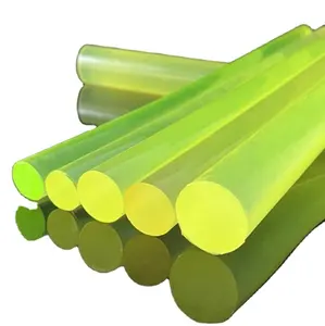 Hardness 85A solid polyurethane rods High elasticity PU rods Sheet Polyurethane rods Suppliers